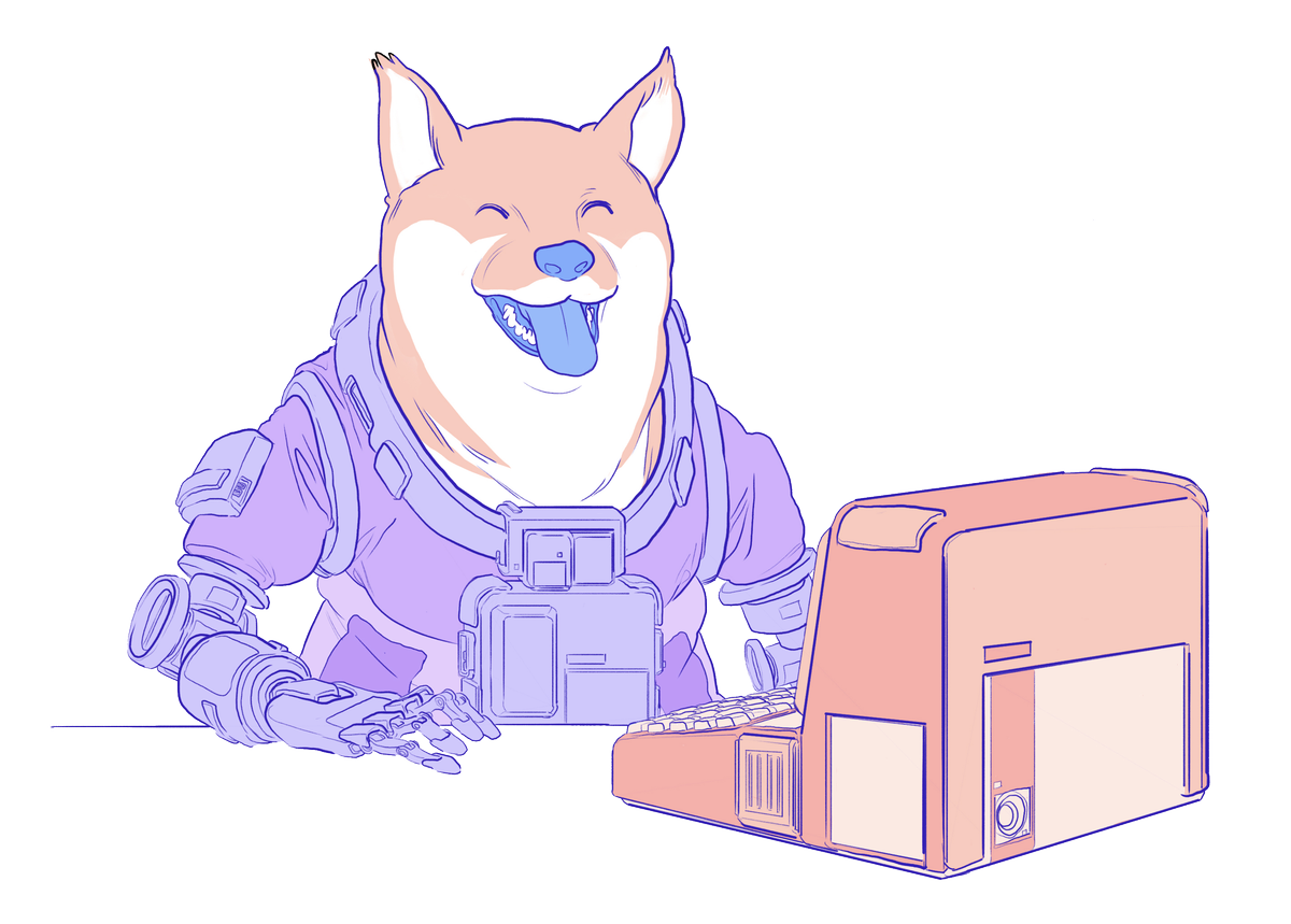 Ilustrasi doge.